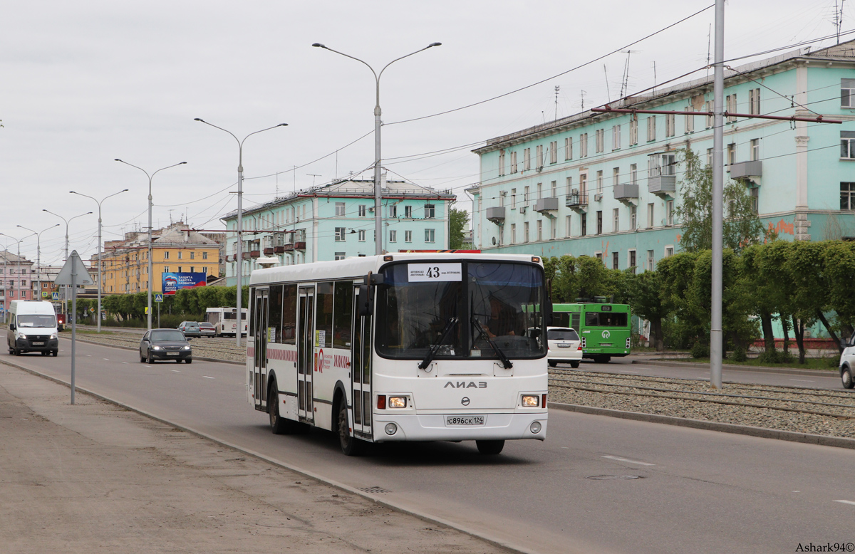 Krasnoyarsk, LiAZ-5256.60 № С 896 СК 124