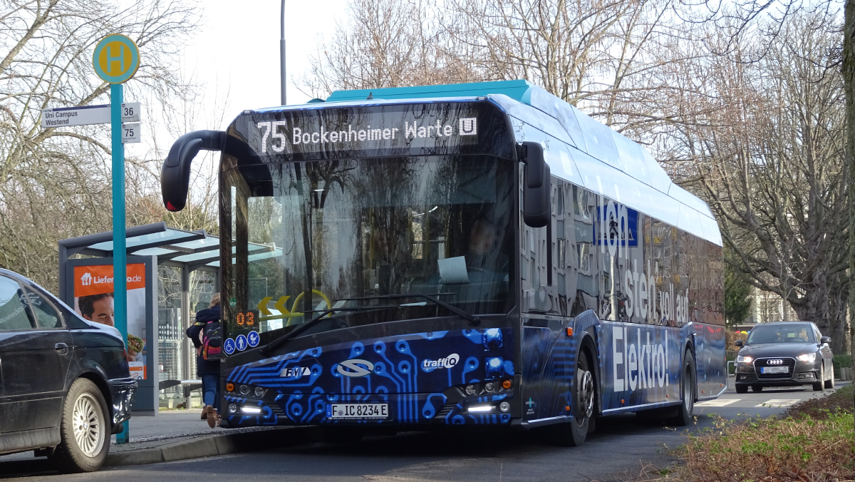 Франкфурт-на-Майне, Solaris Urbino IV 12 electric № 234