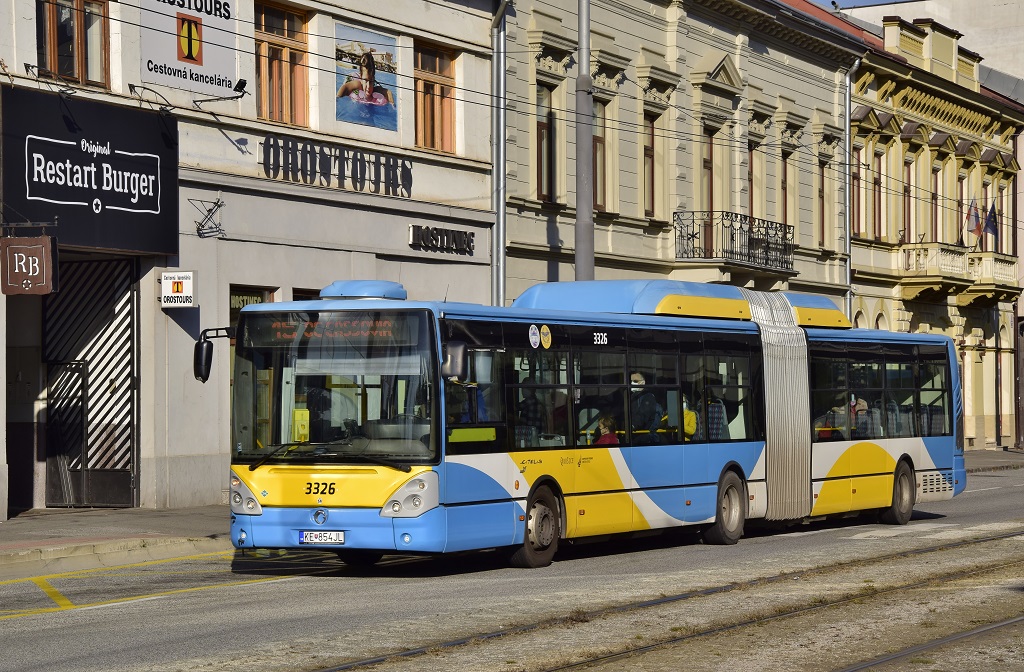 Košice, Irisbus Citelis 18M CNG # 3326