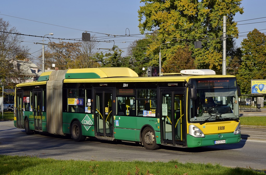 Košice, Irisbus Citelis 18M CNG # 3308