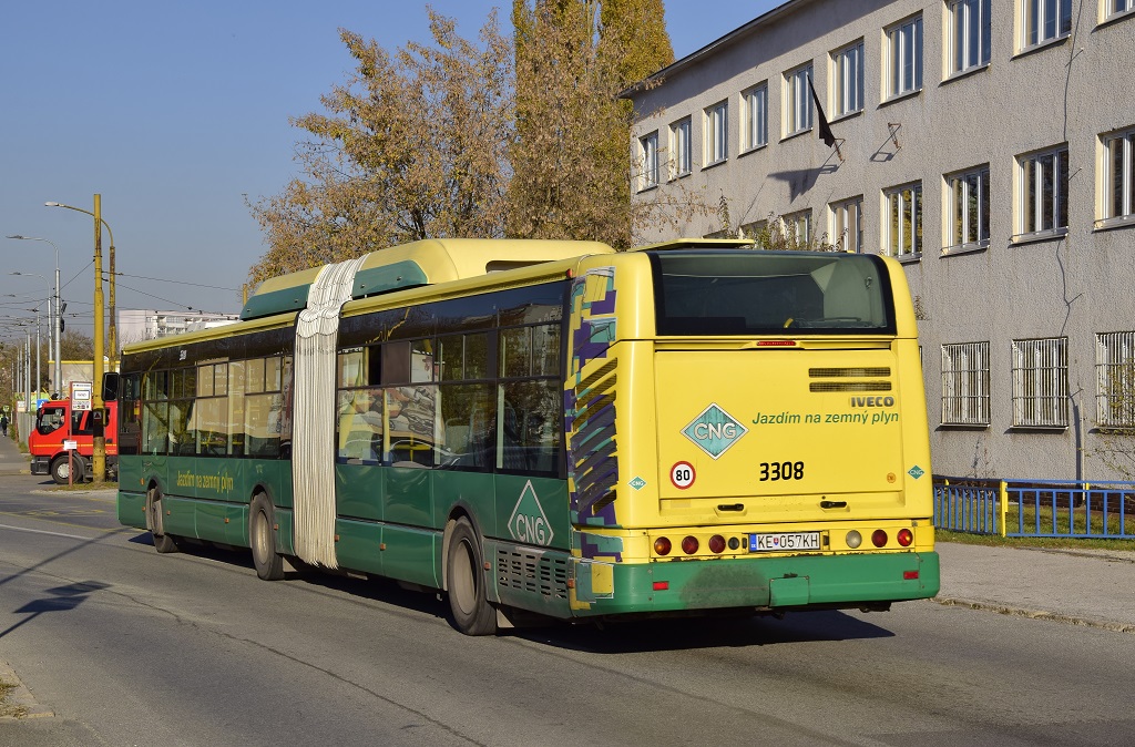 Košice, Irisbus Citelis 18M CNG # 3308