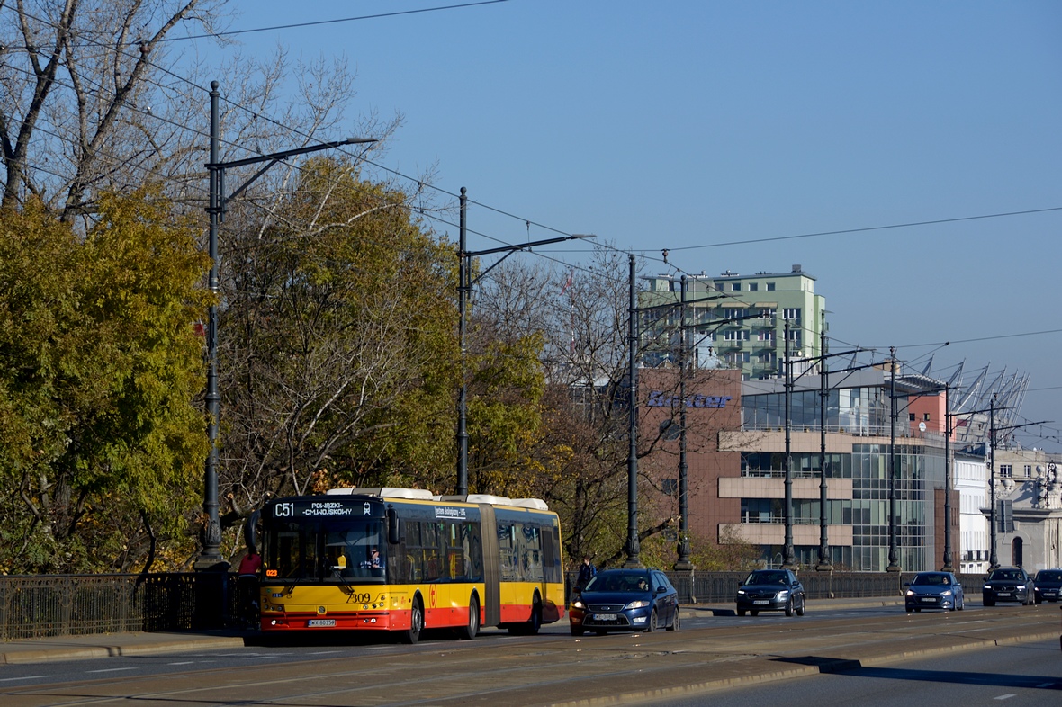 Warschau, Solbus SM18 LNG Nr. 7309