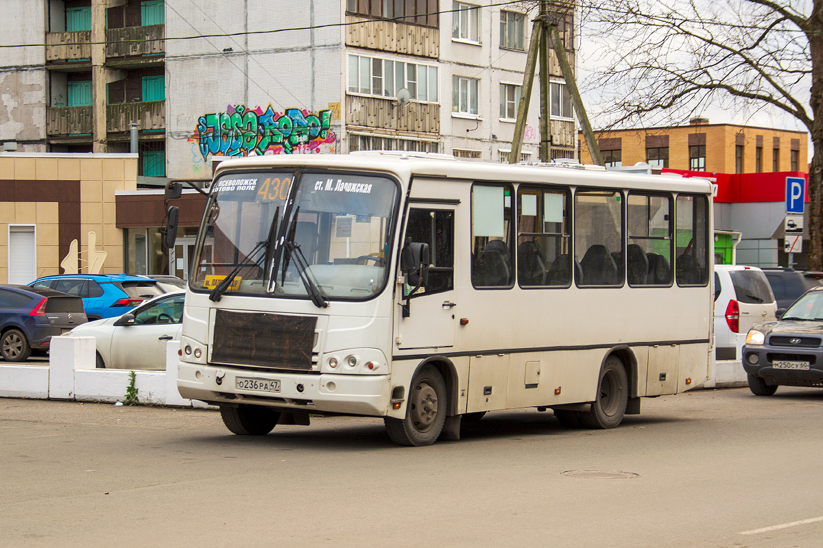 Vsevolozhsk, PAZ-320402-05 (32042E, 2R) Nr. О 236 РА 47