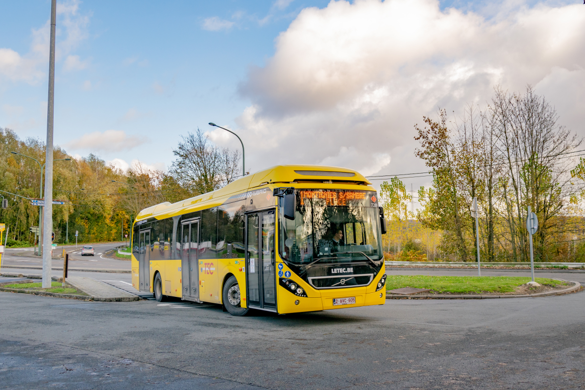 Charleroi, Volvo 7900 Hybrid nr. 7289