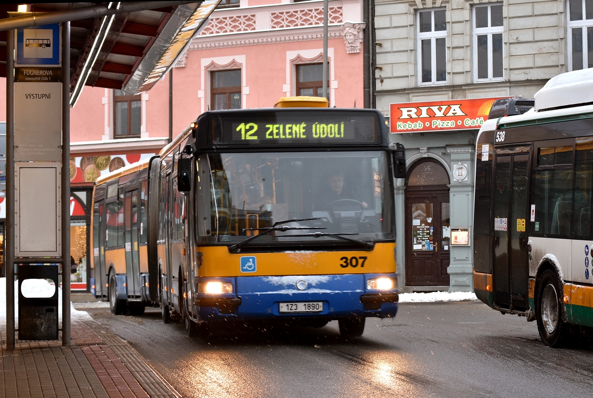 Liberec, Karosa Citybus 18M.2081 (Irisbus) # 307