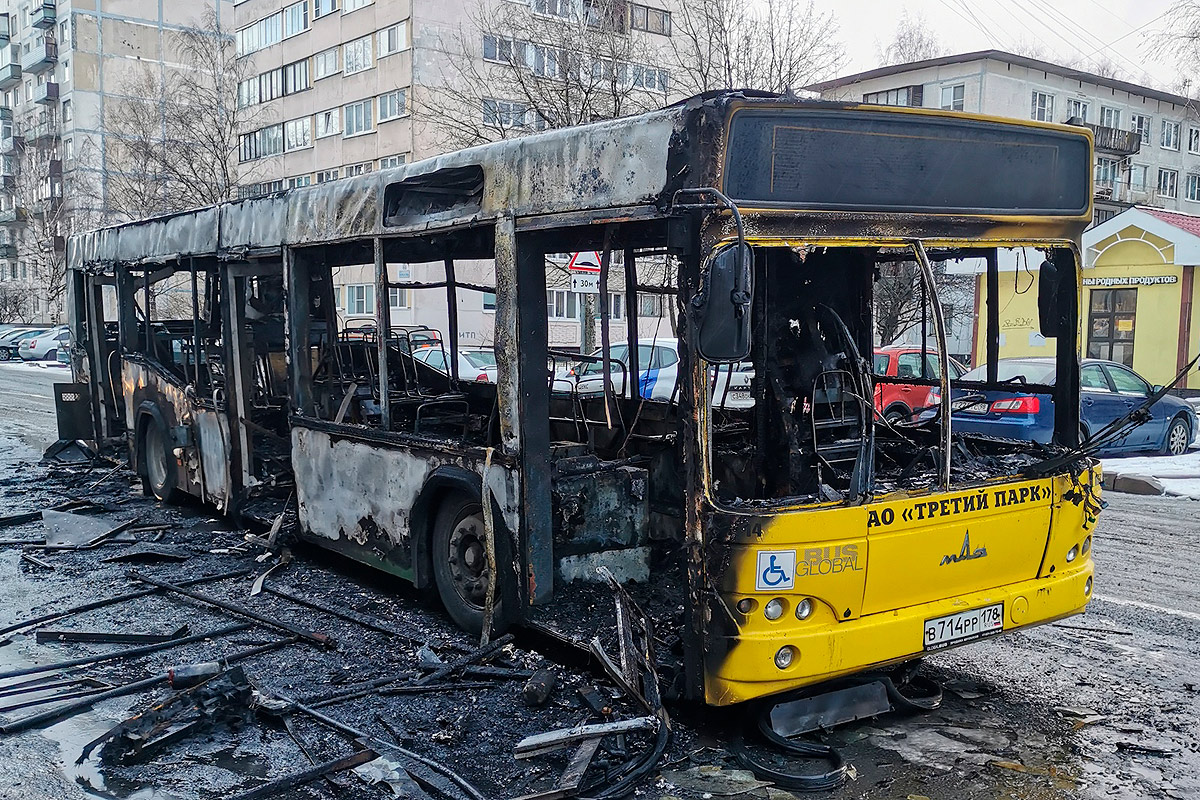 Saint Petersburg, MAZ-103.485 # В 714 РР 178; Saint Petersburg — Incidents
