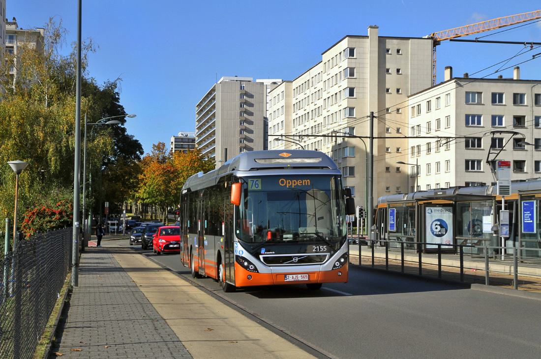 Брюссель, Volvo 7900 Hybrid № 2155