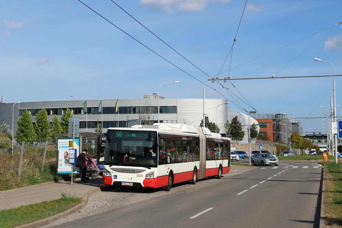 Brno, IVECO Urbanway 18M CNG # 2031