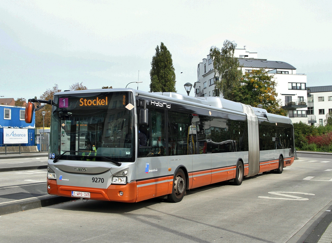 Bryssel, IVECO Urbanway 18M Hybrid # 9270