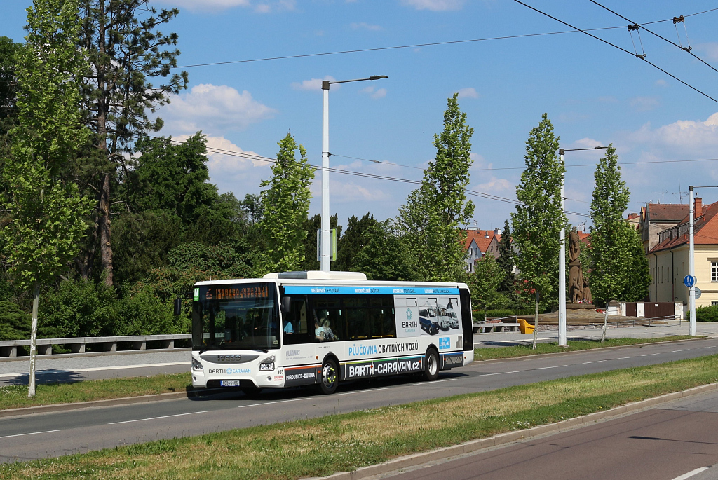 Pardubice, IVECO Urbanway 12M nr. 103
