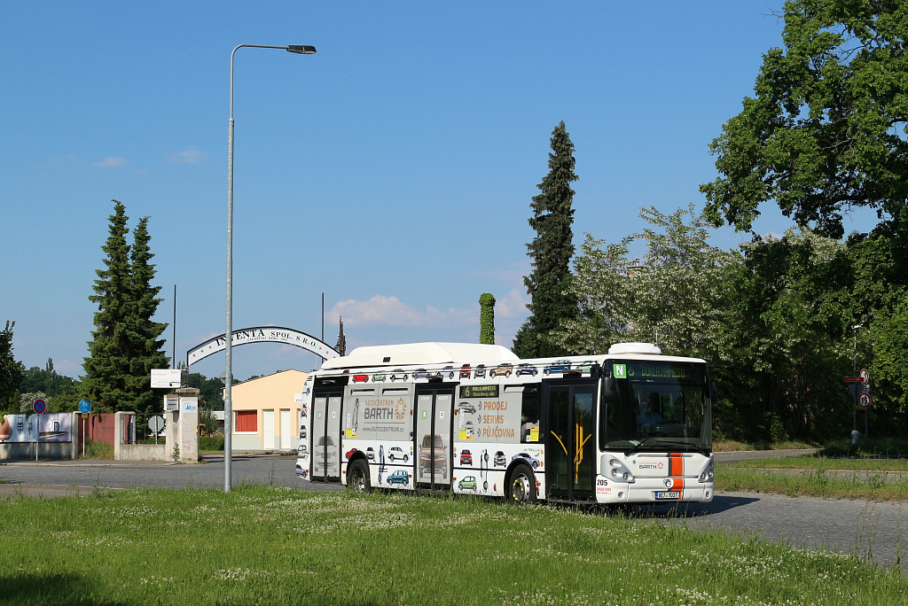 Пардубице, Irisbus Citelis 12M CNG № 205