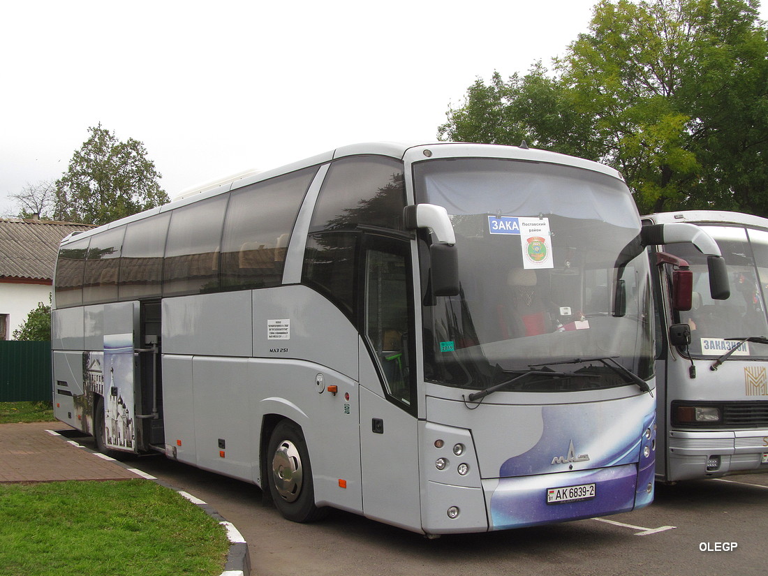 Postavi, MAZ-251.062 # АК 6839-2