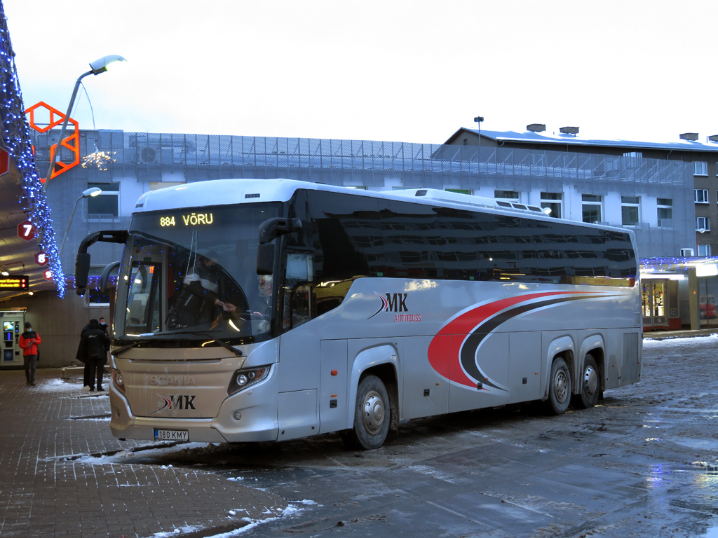 Tallinn, Scania Touring HD (Higer A80T) nr. 180 KMY