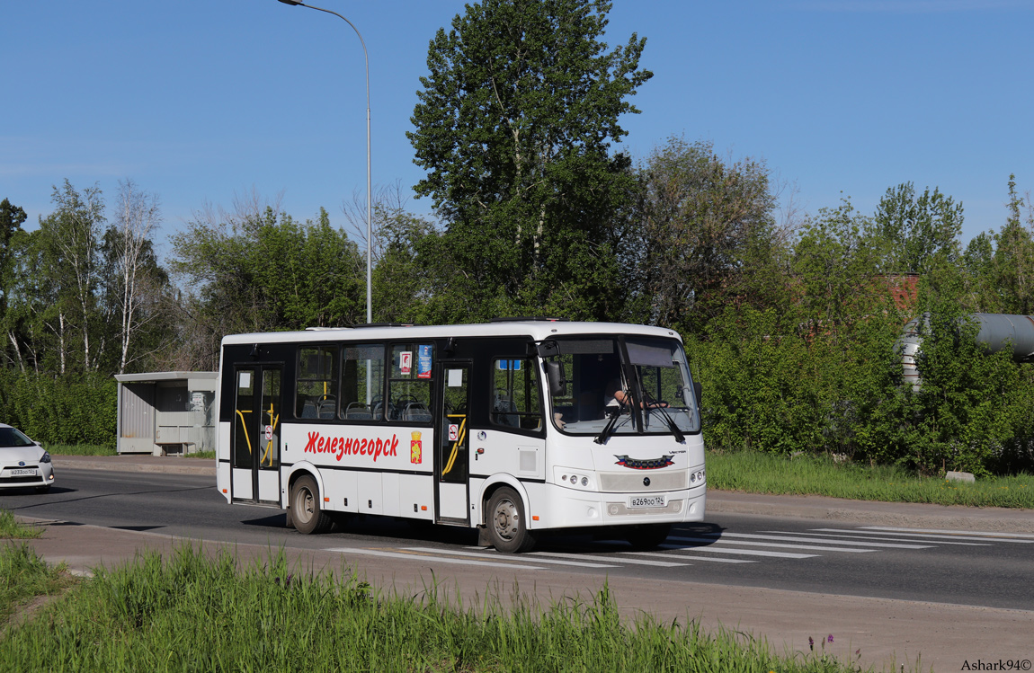 Zheleznogorsk (Krasnoyarskiy krai), PAZ-320414-04 "Vector" (EP) No. В 269 ОО 124