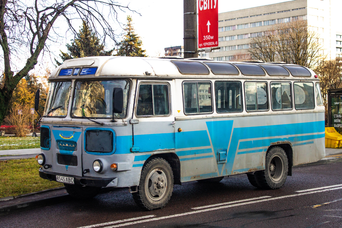 Lvov, PAZ-672 č. 8545 ЛВС