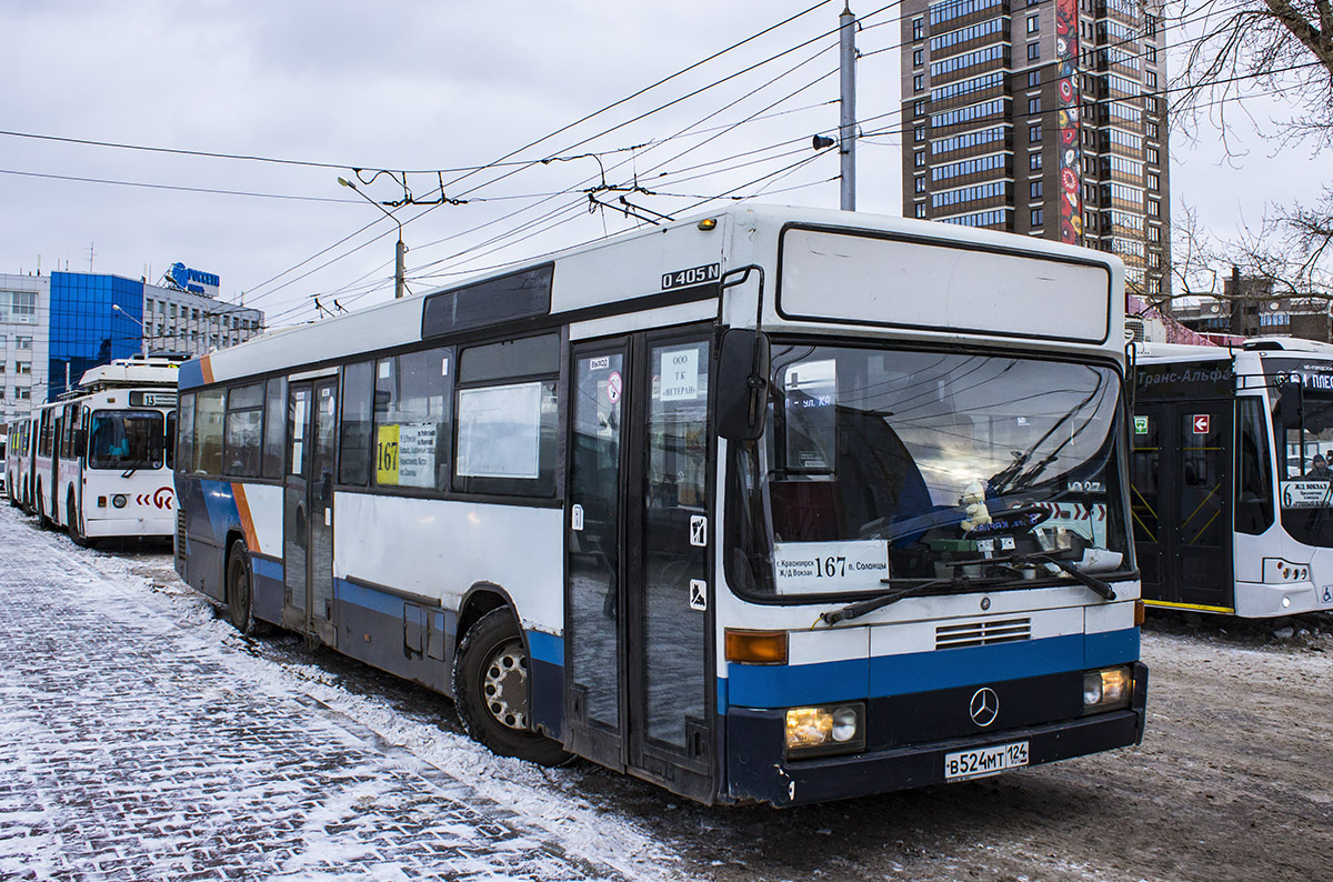 Krasnoyarsk, Mercedes-Benz O405N # В 524 МТ 124