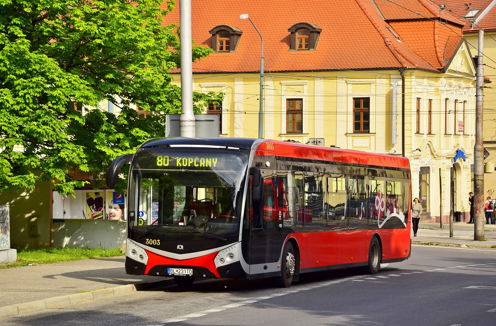 Bratislava, SOR NS 12 electric č. 3003