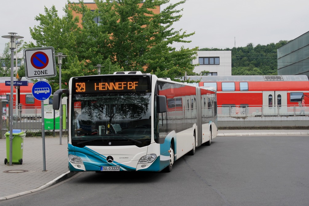 Siegburg, Mercedes-Benz Citaro C2 G # SU-O 2222