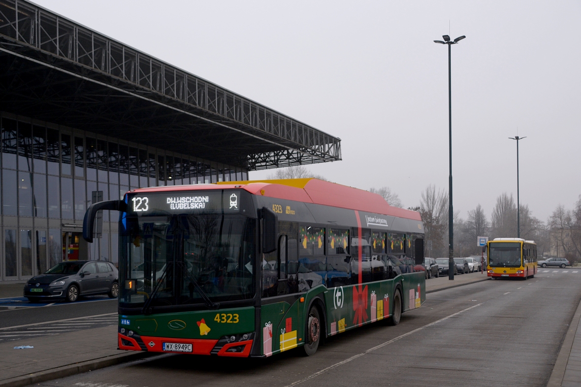 Warsaw, Solaris Urbino IV 12 CNG № 4323