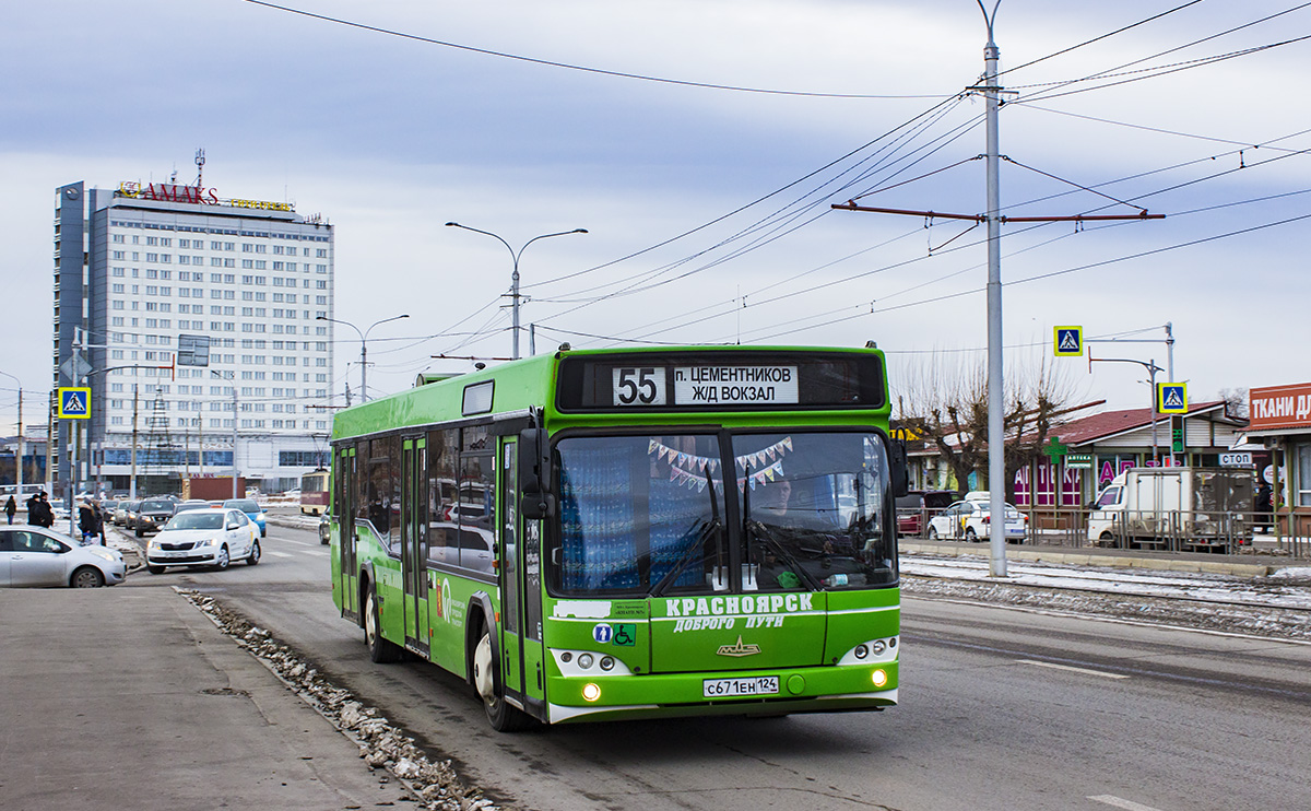 Krasnoyarsk, MAZ-103.476 # С 671 ЕН 124