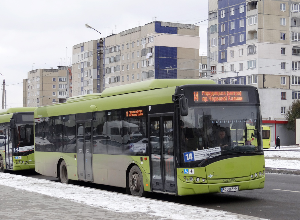 Lviv, Solaris Urbino III 12 LE CNG №: ВС 3067 МН