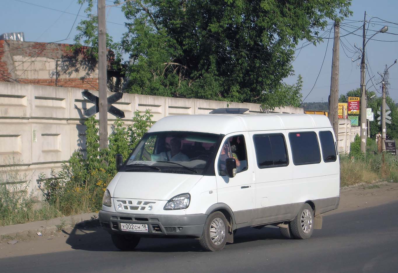 Izhevsk, GAZ-322130 č. У 002 СН 18