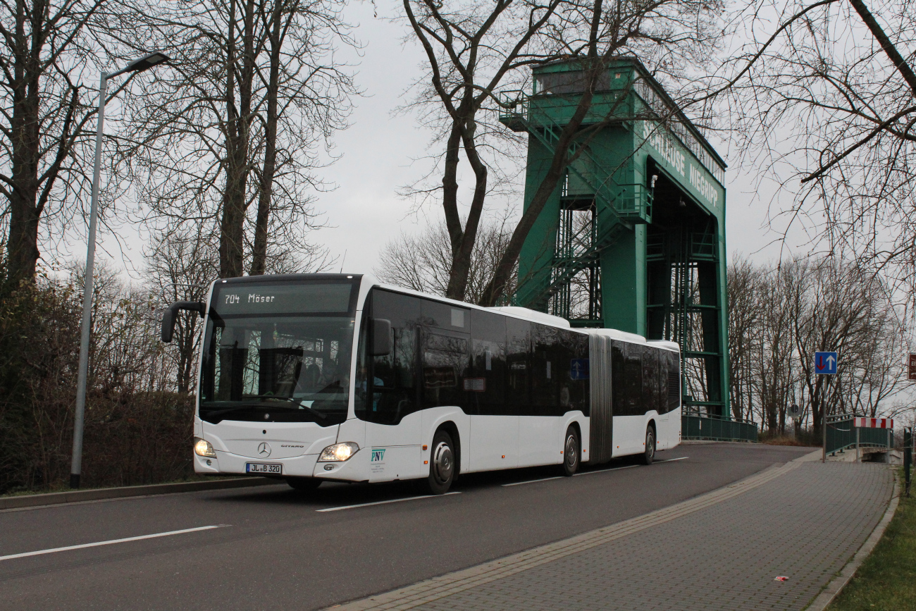 Burg (bei Magdeburg), Mercedes-Benz Citaro C2 G # JL-B 320