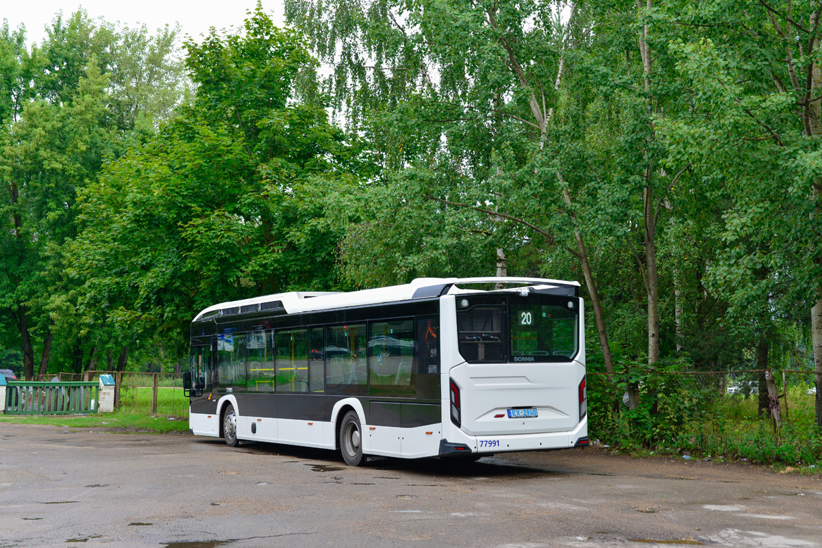 Riga, Scania Citywide LF II 12M BEV № 77991
