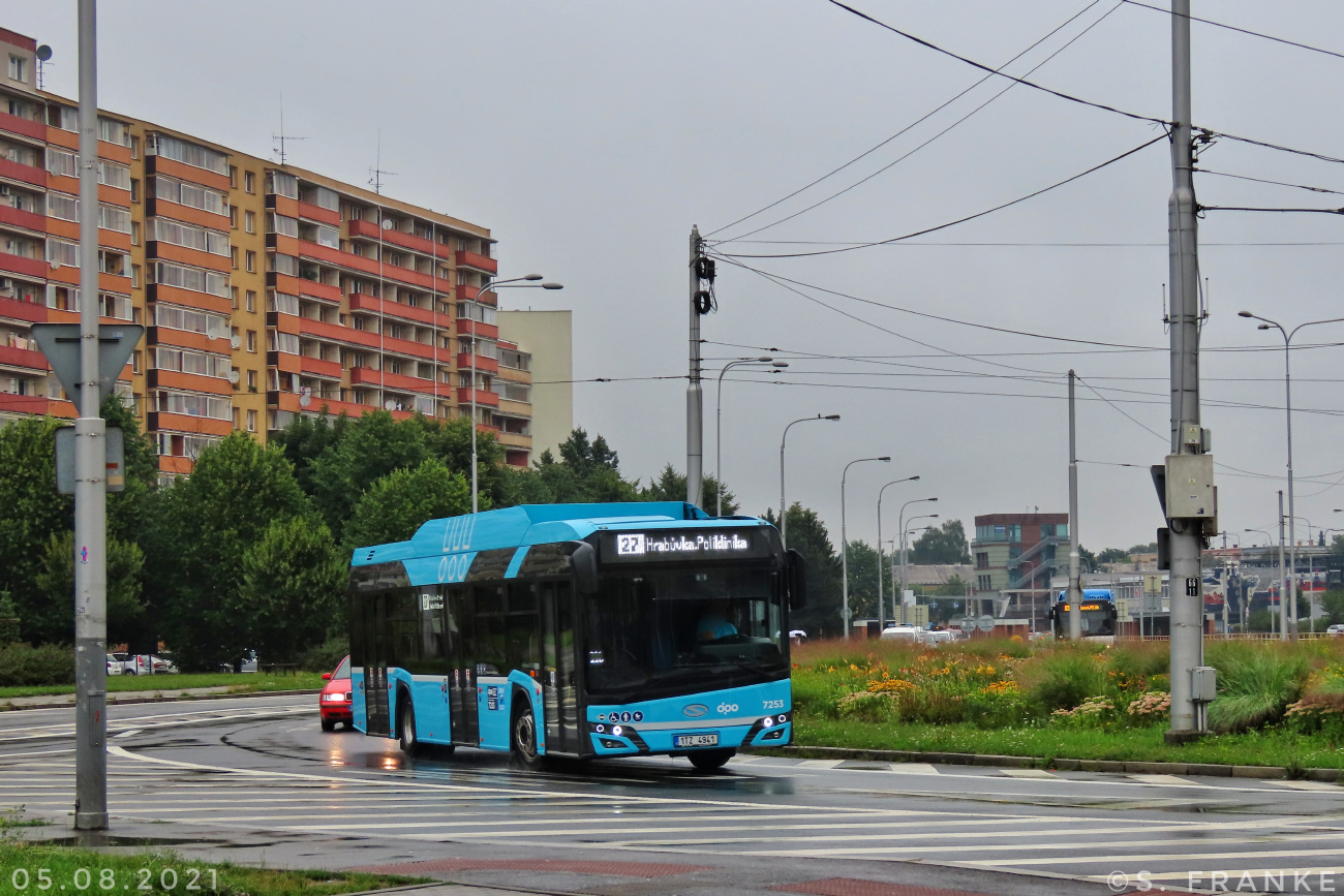 Ostrava, Solaris Urbino IV 12 CNG № 7253