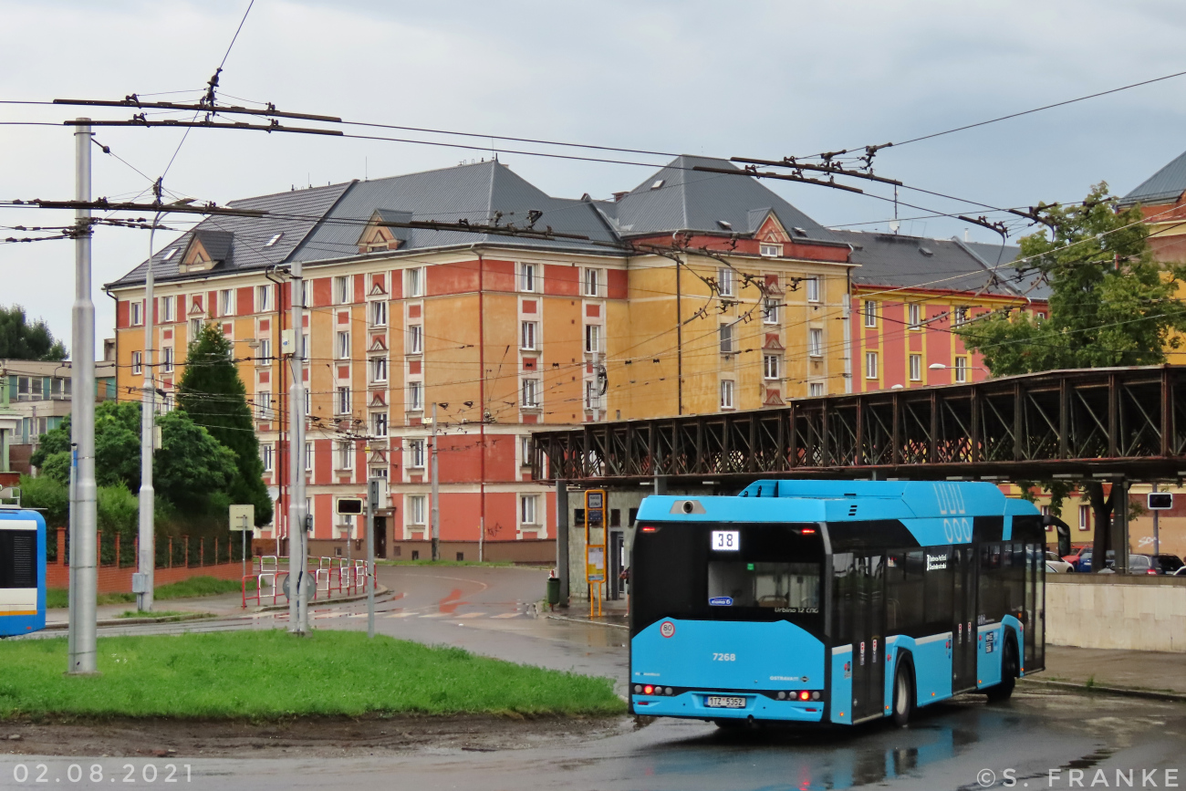 Ostrava, Solaris Urbino IV 12 CNG nr. 7268