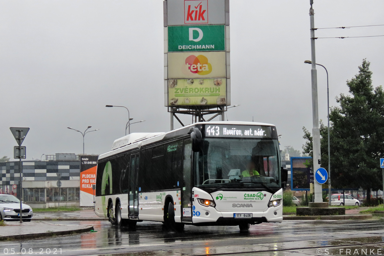 Ostrava, Scania Citywide LE 15M CNG # 42-0006