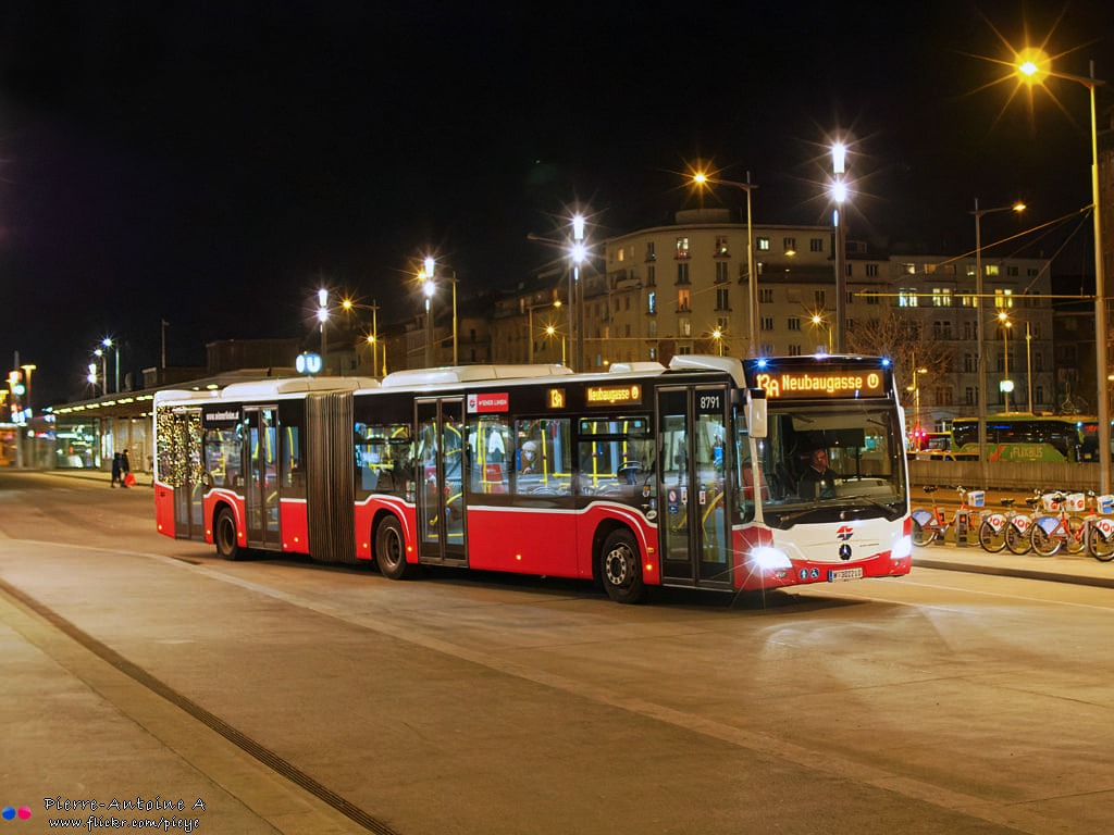 Vienna, Mercedes-Benz Citaro C2 G # 8791