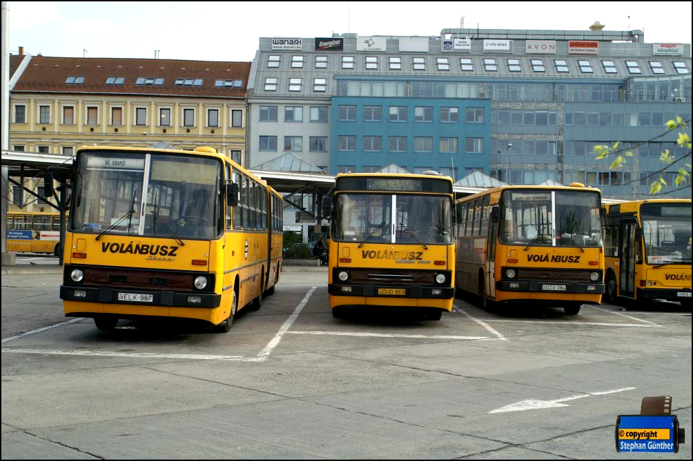 Maďarsko, other, Ikarus 280.** č. ELK-967; Maďarsko, other, Ikarus 280.30M č. DUD-869; Maďarsko, other, Ikarus 260.** č. DZA-384