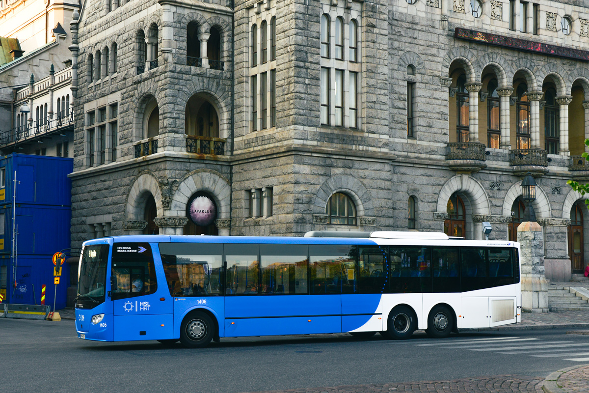 Helsinki, Scania OmniExpress 320 LE # 1406