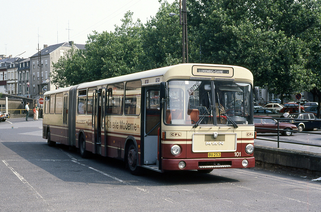 Luxembourg-ville, MAN SG240H # 101