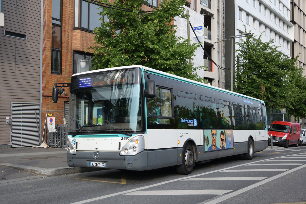 Paris, Irisbus Citelis Line # 3690