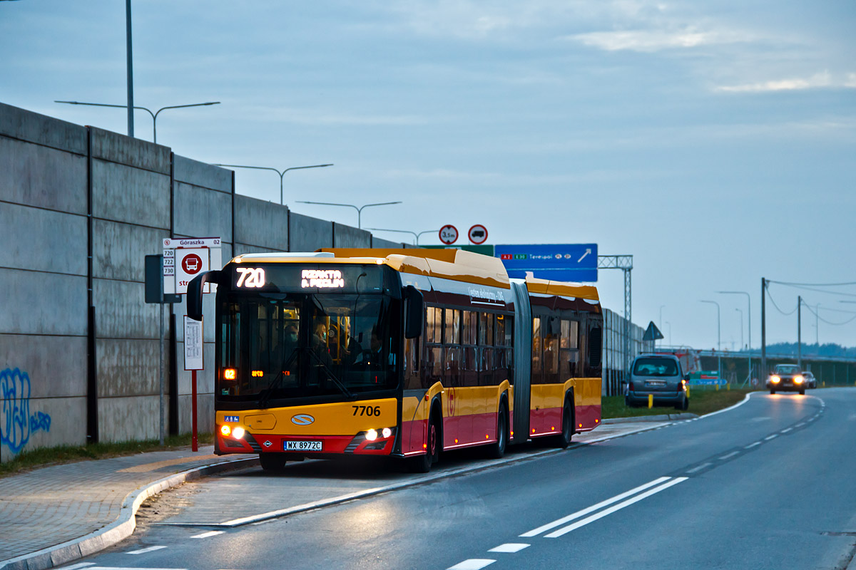 Warsaw, Solaris Urbino IV 18 CNG # 7706