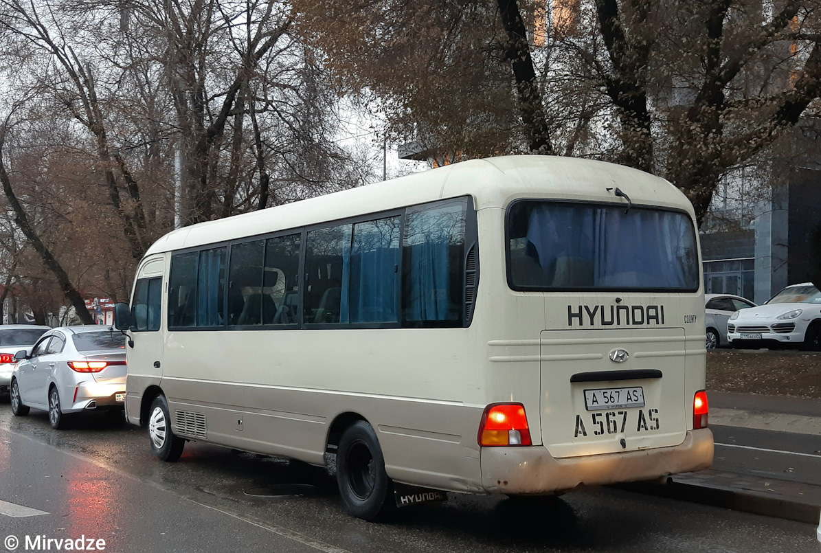 Almaty, Hyundai County Deluxe nr. A 567 AS