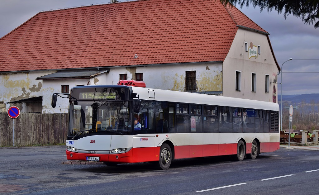 Ústí nad Labem, Solaris Urbino III 15 № 201