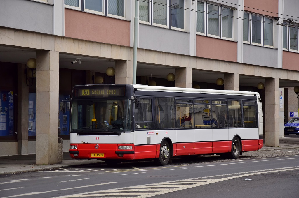 Ústí nad Labem, Karosa Citybus 12M.2070 (Renault) # 36
