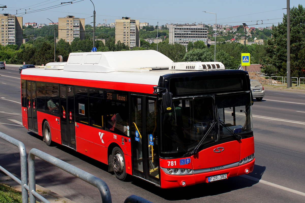Kaunas, Solaris Urbino III 12 CNG nr. 781