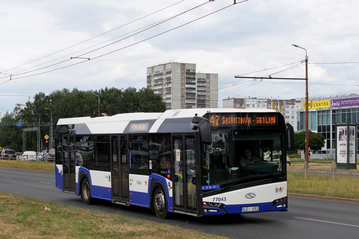 Riga, Solaris Urbino IV 12 Nr. 77043