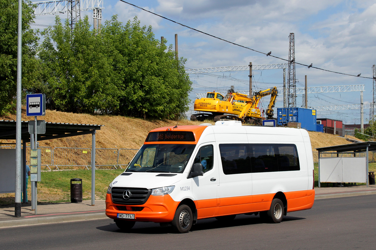 Riga, Mercedes-Benz Sprinter nr. M1234