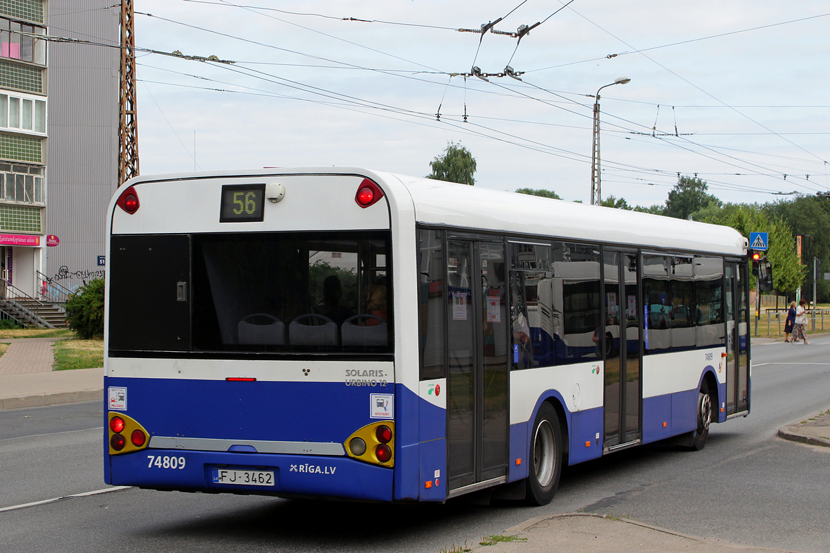 Riga, Solaris Urbino II 12 # 74809