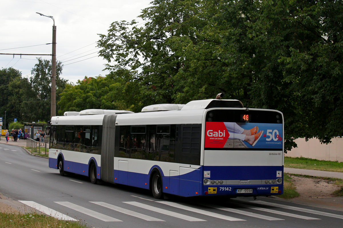 Riga, Solaris Urbino III 18 č. 79142