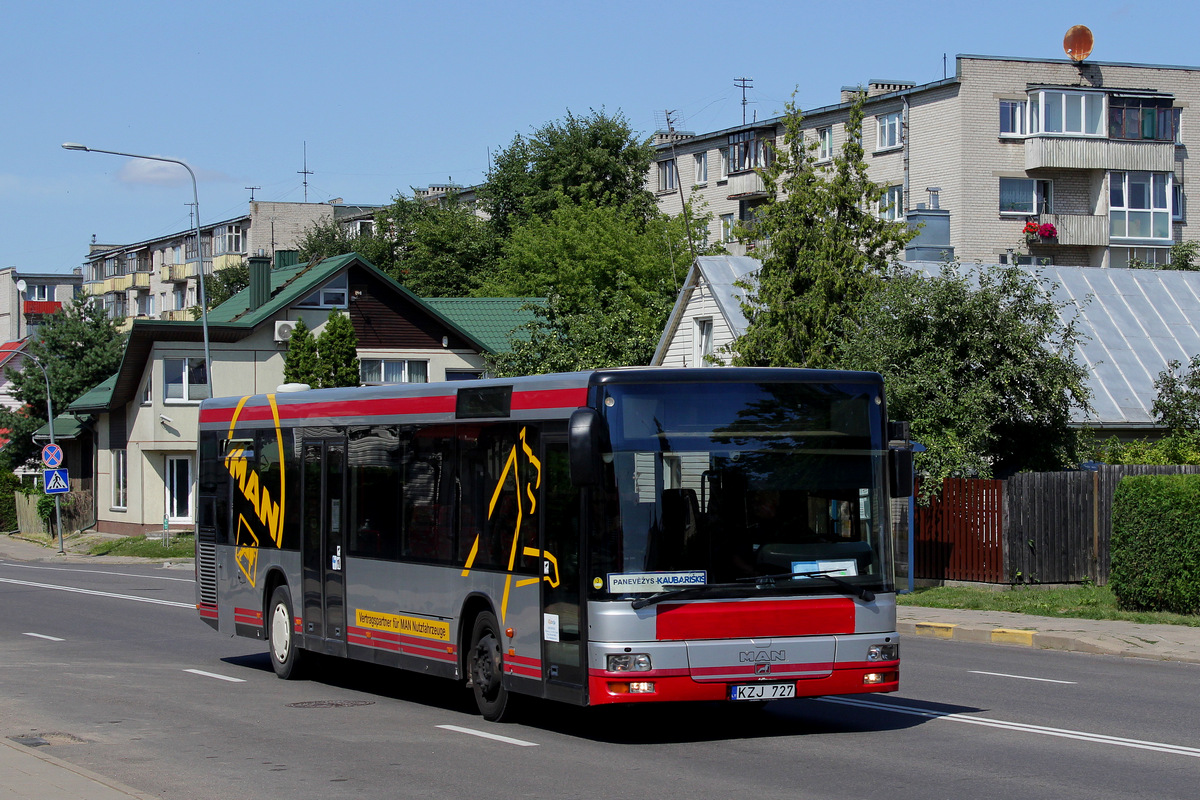 Panevėžys, MAN A20 NÜ313 # KZJ 727