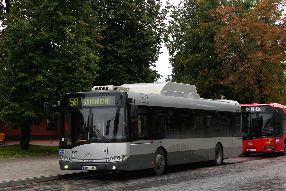 Vilnius, Solaris Urbino III 12 CNG č. 950