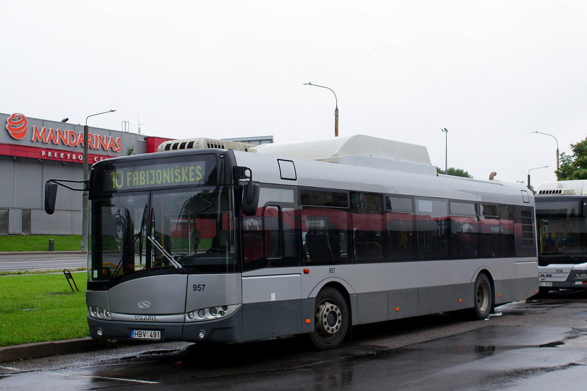 Vilnius, Solaris Urbino III 12 CNG # 957