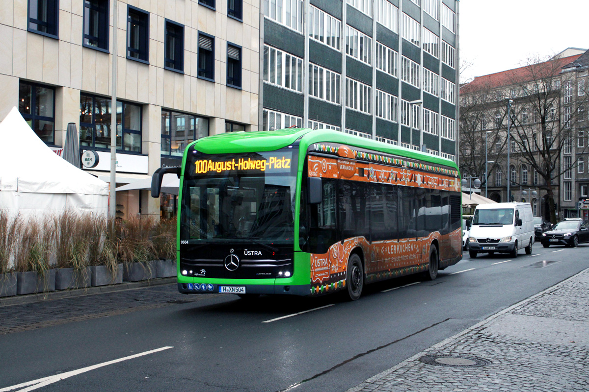 Hannover, Mercedes-Benz eCitaro nr. 9504