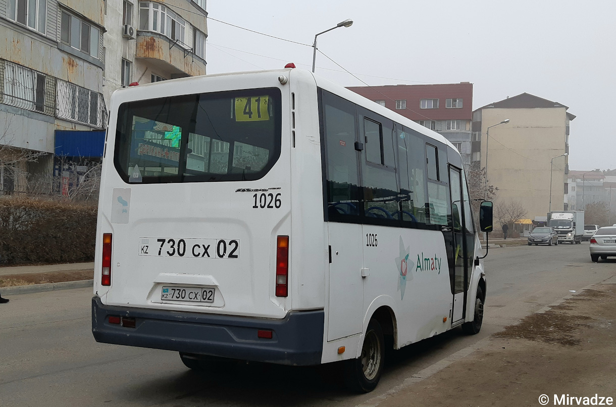 Almaty, ГАЗ-A63R42 Next (СемАЗ) № 1026